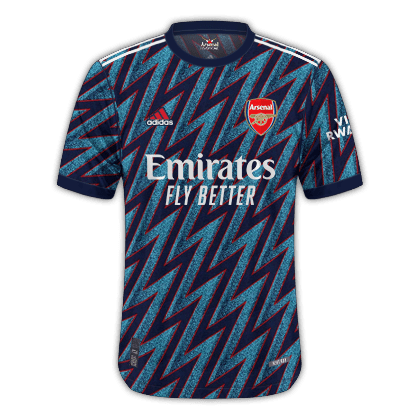 Arsenal 2021/22 - Tercera equipación