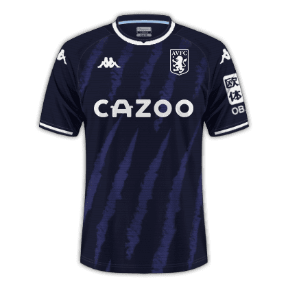Aston Villa 2021/22 - Tercera equipación