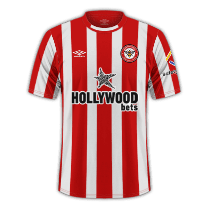Brentford 2021/22 - Primera equipación