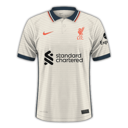 Liverpool 2021/22 - Segunda equipación
