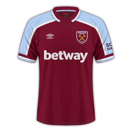 Westham 2021/22 - Primera equipación