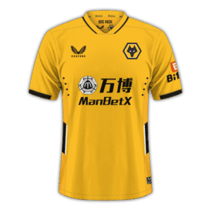 Wolverhampton Wanderers 2021/22 - Primera equipación