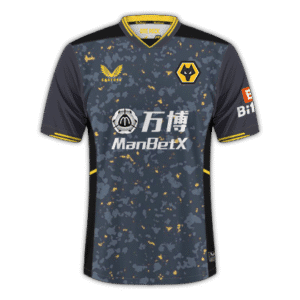Wolverhampton Wanderers 2021/22 - Segunda equipación