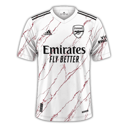 Arsenal 2020/21 - Segunda equipación