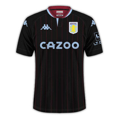 Aston Villa 2020/21 - Segunda equipación