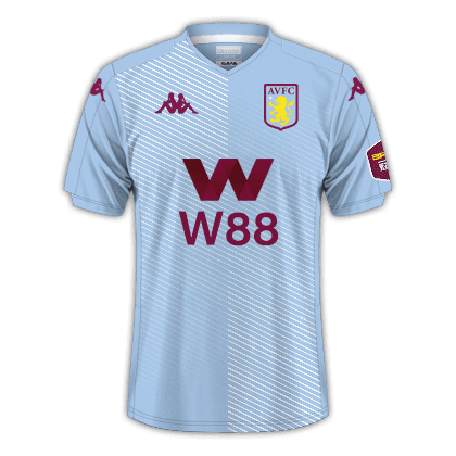 Aston Villa 2019/20 - Segunda equipación