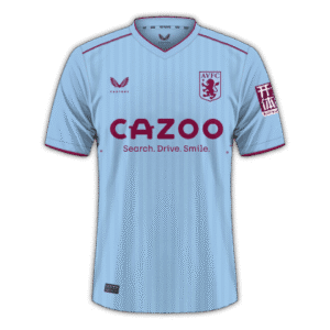 Aston Villa 2022/23 - Segunda equipación