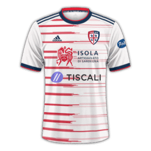 Cagliari 2021/22 - Segunda equipación