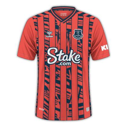 Everton 2023/24 - Segunda equipación