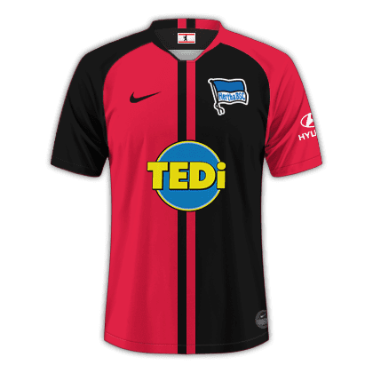 Hertha 2019/20 - Segunda equipación