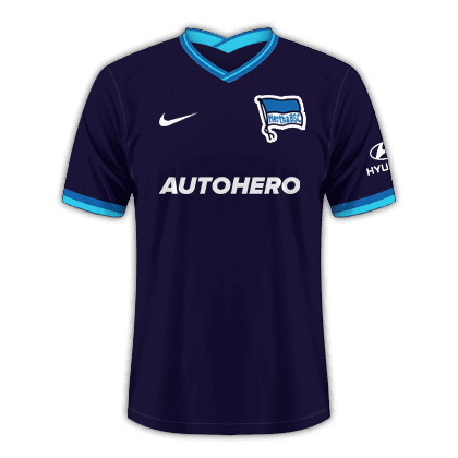 Hertha 2021/22 - Segunda equipación