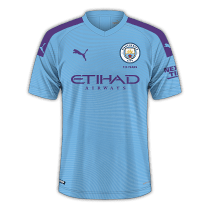 Manchester City 2019/20 - Primera equipación