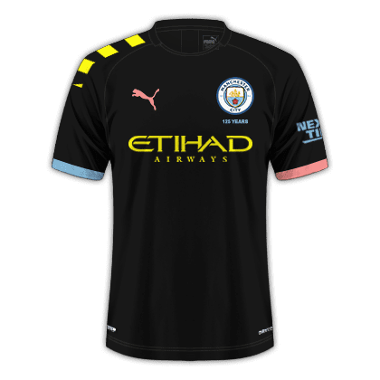 Manchester City 2019/20 - Segunda equipación