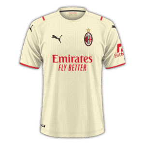 Milan 2021/22 - Segunda equipación