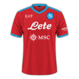 Napoli 2021/22 - Segunda equipación