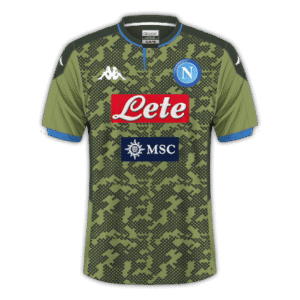 Napoli 2019/20 - Segunda equipación