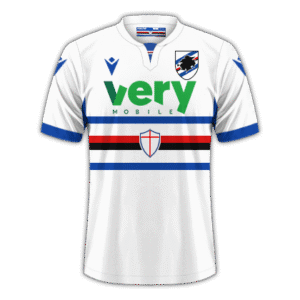 Sampdoria 2020/21 - Segunda equipación