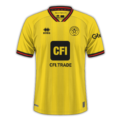 Sheffield 2023/24 - Segunda equipación