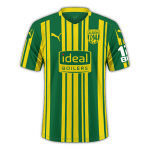 West Brom 2020/21 - Segunda equipación