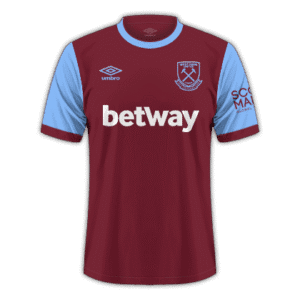 West Ham 2020/21 - Primera equipación